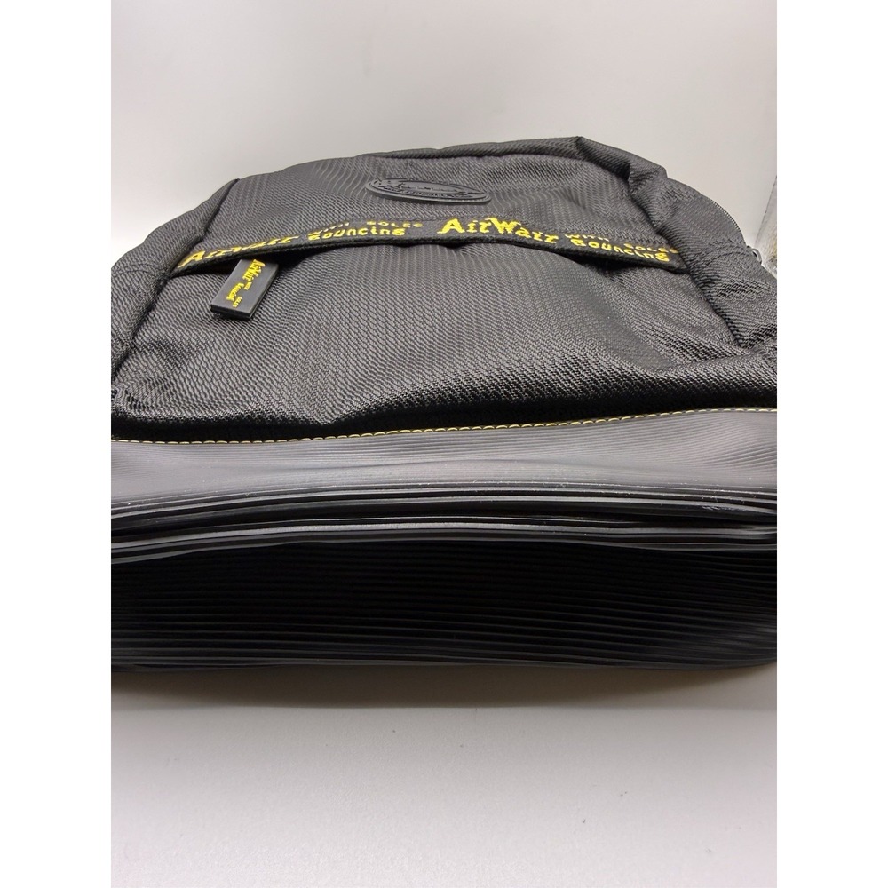 Dr Martens Groove DNA Backpack Black Yellow AirWair Bouncing Soles Mini Bag RARE - Picture 6 of 11